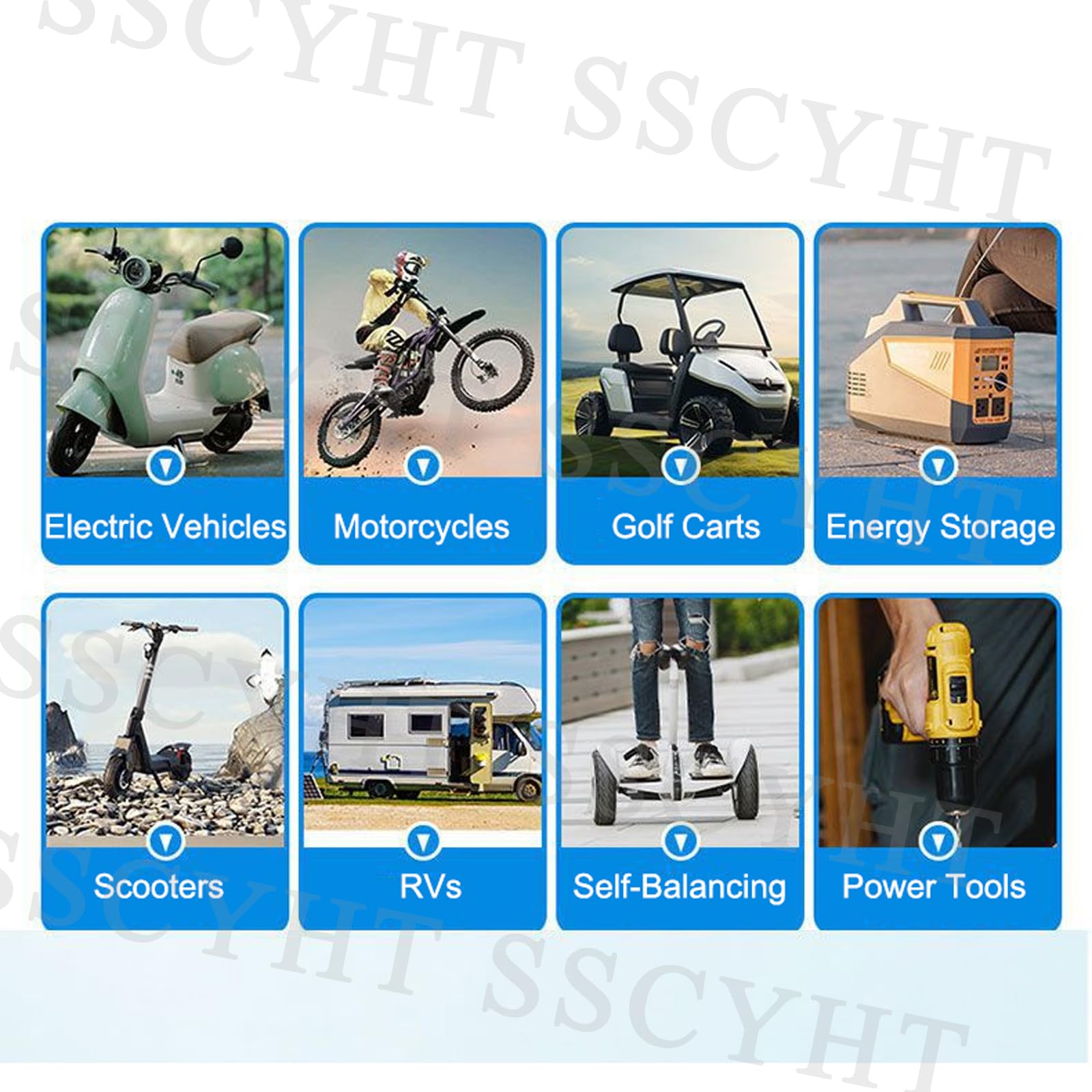 Batería de Litio de PVC de 36 V (15 Ah / 20 Ah) para Bicicleta eléctrica, Kit de Repuesto con Cargador para Motor de Patinete Plegable.
