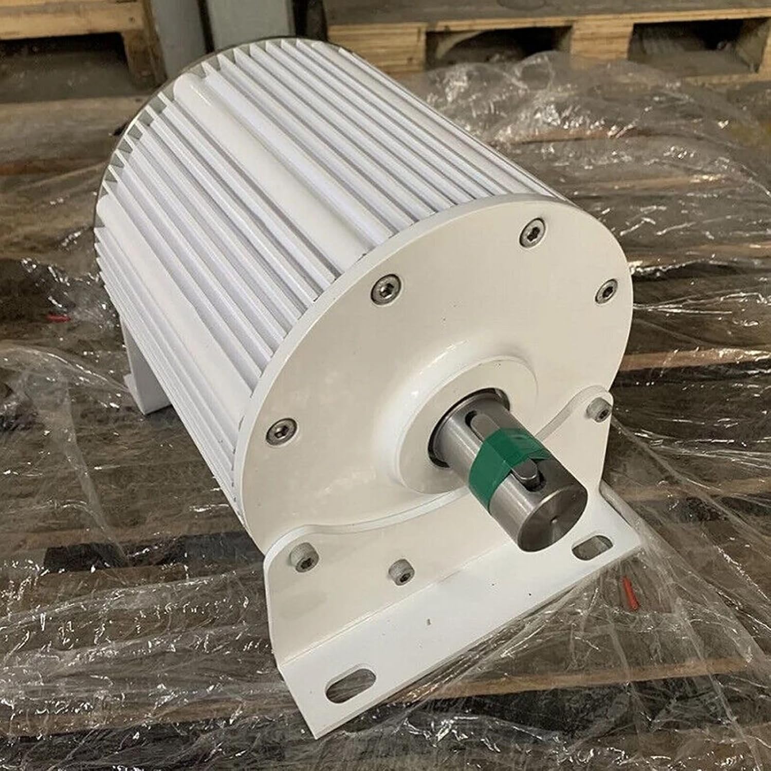3000W 333RPM Gearless Permanent Magnet Generator 48V 220V 380V Three-Phase AC Rare Earth Brushless Pure Copper Permanent Magnet Generator (Color : 3KW, Size : 48V)