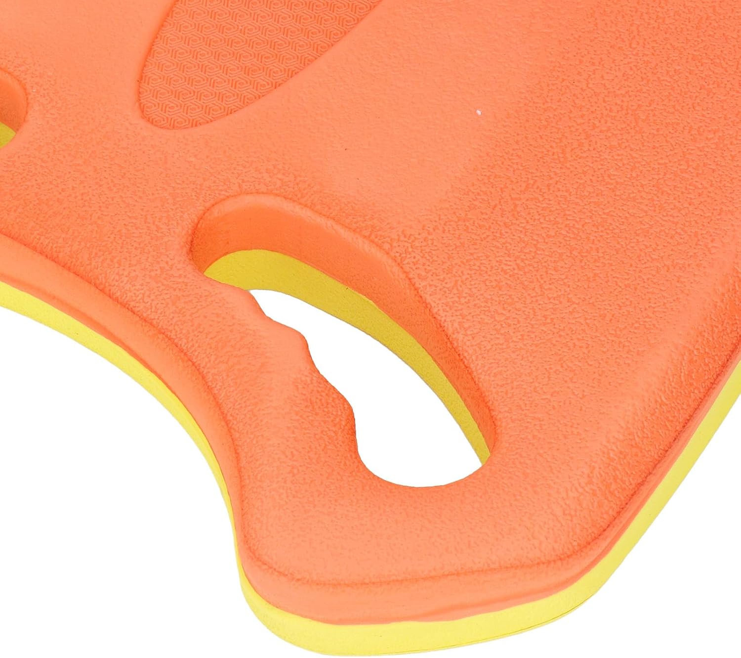 Swimming Kickboard, Swim Kickboard with Phone Holder Foldable EVA Foam Swimming Float Board & Phone Bag, for Swim Training,Training Aid Float for (Orange)