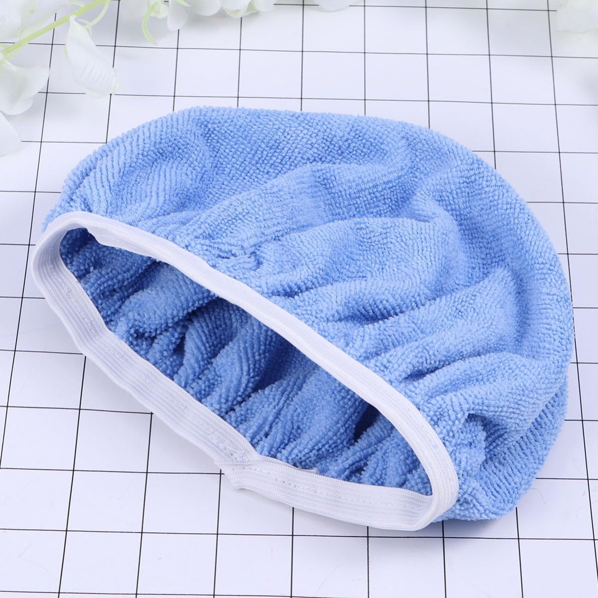 5 Pcs Microfiber Wax Applicator Pad Bonnets for Car Polishing 9-10