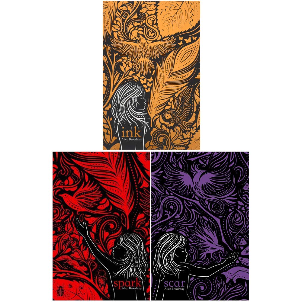 Alice Broadway Ink Trilogy Collection 3 Books Set (Ink, Spark, Scar)