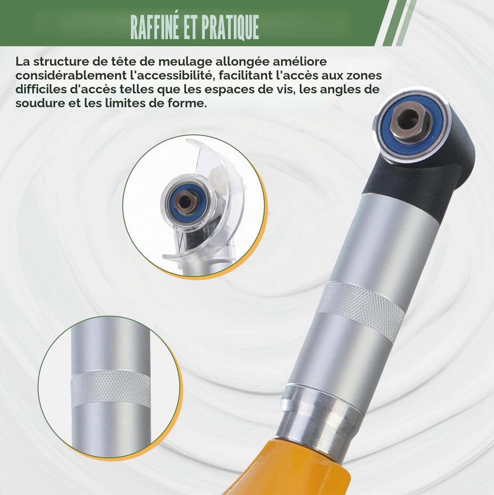 Nettoyeur de joints électrique, 350W Ensemble de nettoyage de joints avec meuleuse, Polisseuse électrique pour nettoyage de joints de carrelage, Ouvre-joints pour sol en carreaux à 90° Nettoyant 6