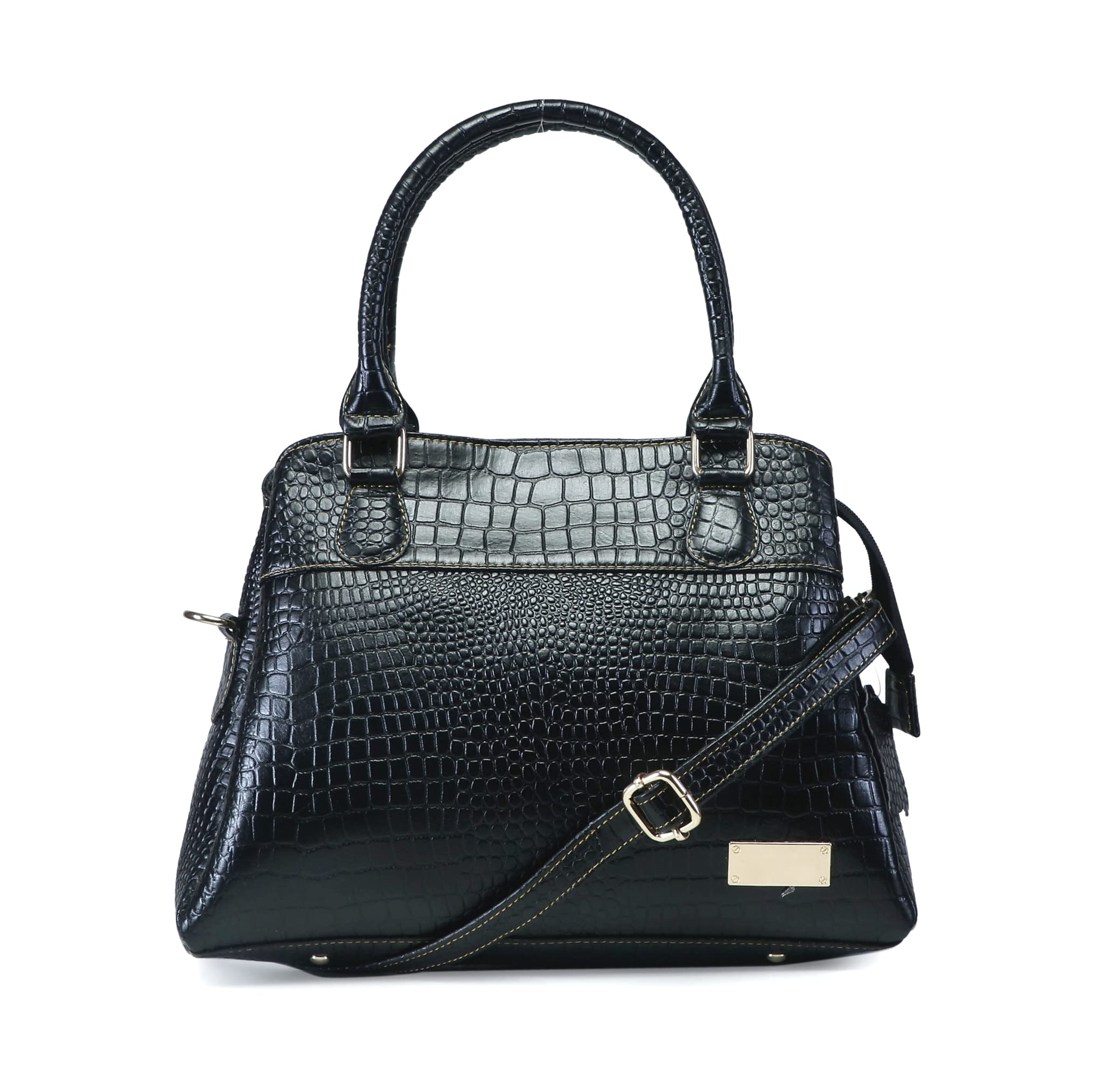 Genuine Leather Handbags for Women/Pure Original Leather Ladies Purse for Regular Office Use Branded Latest With Cross Body Long Handle