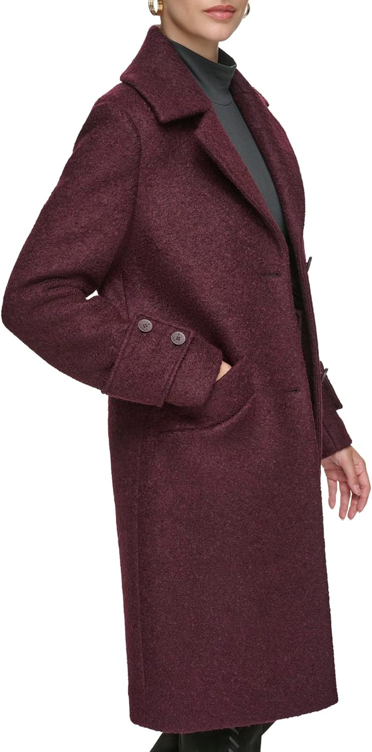 Andrew Marc womens Wool Regine Slim Coat - Image 3