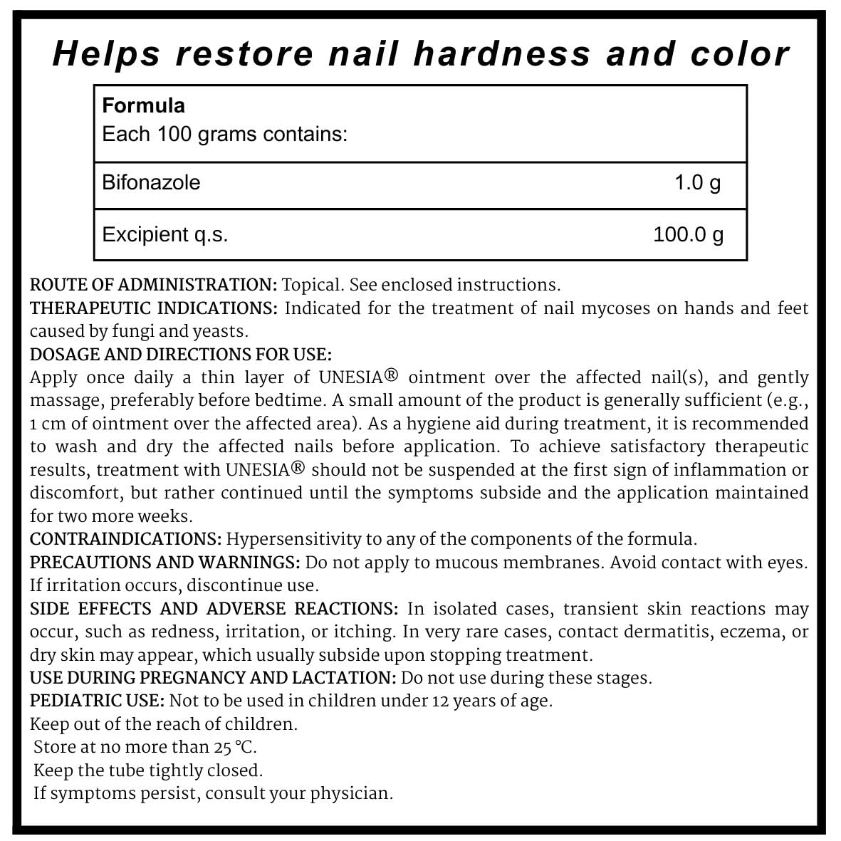 Crema/unguente Unesia (3-Pack) by Laboratorios Kener