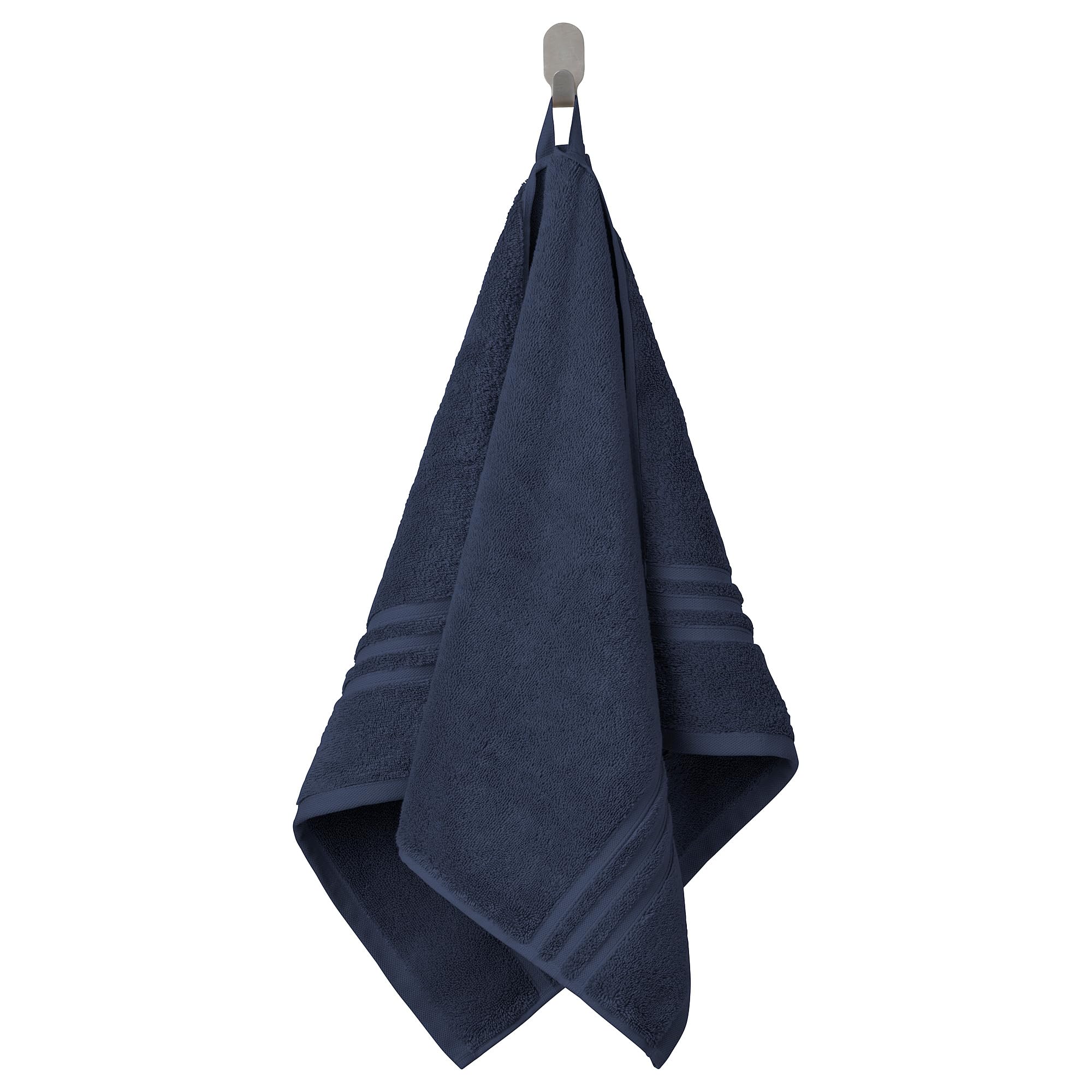 Serviette de toilette bleu foncé BROKGLIM pour votre routine beauté