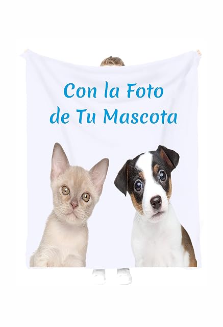 Manta para Perros Mantas para Gatos Personalizada│Porras E&B