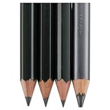 Prismacolor 2502 Scholar Graphite Pencil Set, 4B/2B/HB/2H, Kneaded Eraser – view 8