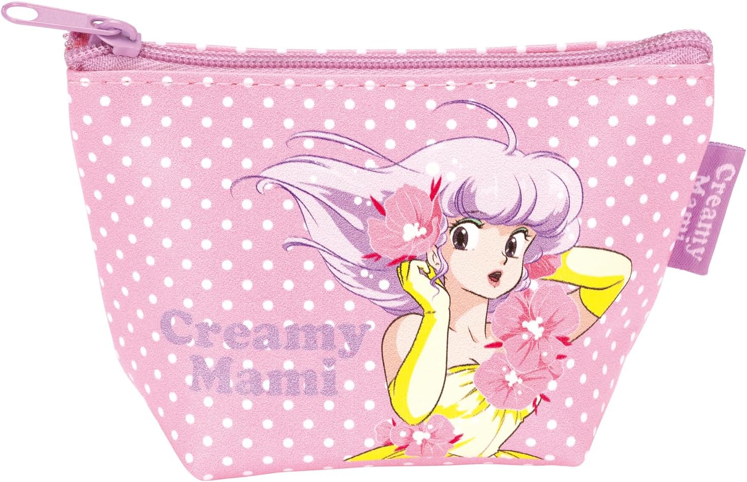 Skater ZTP1-A Triangular Mini Pouch, Accessory Case, Gusset, Crimmy Mami, Girls,