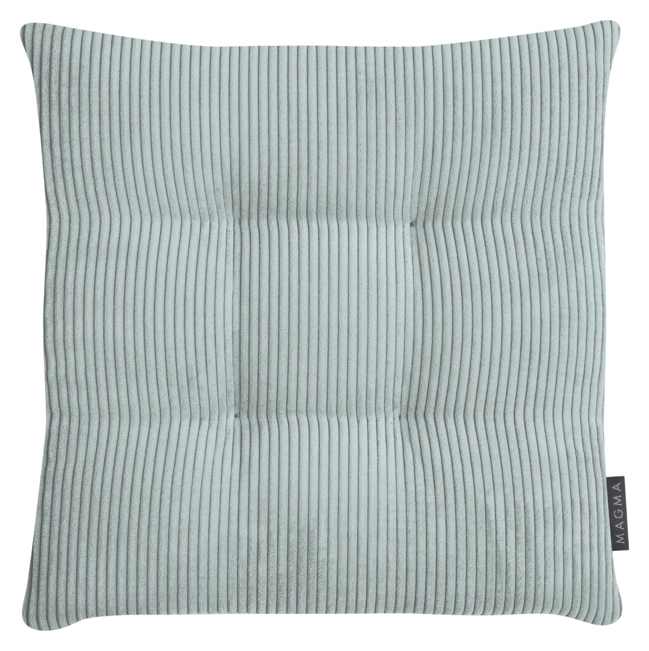 MAGMA 2er Set Inga Stuhlkissen ca. 35x35x5 cm Cordstoff (Mint)