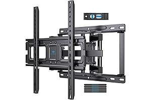 PERLESMITH Full Motion TV Wall Mount for 32-65 Inch TVs