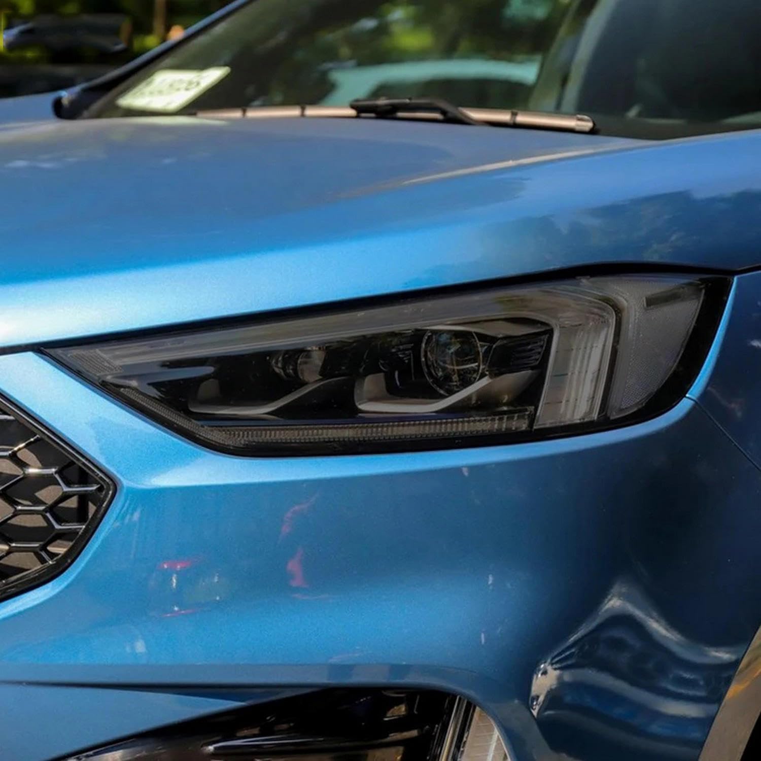 Car Headlight Protective Film Headlamp Restoration Transparent TPU Sticker,for Ford Edge 2016 2017 2018 2019 Accessories