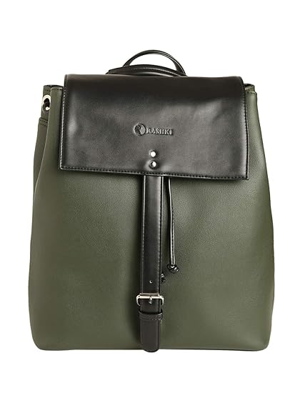 RASHKI Women Laptop Backpack Vegan Leather