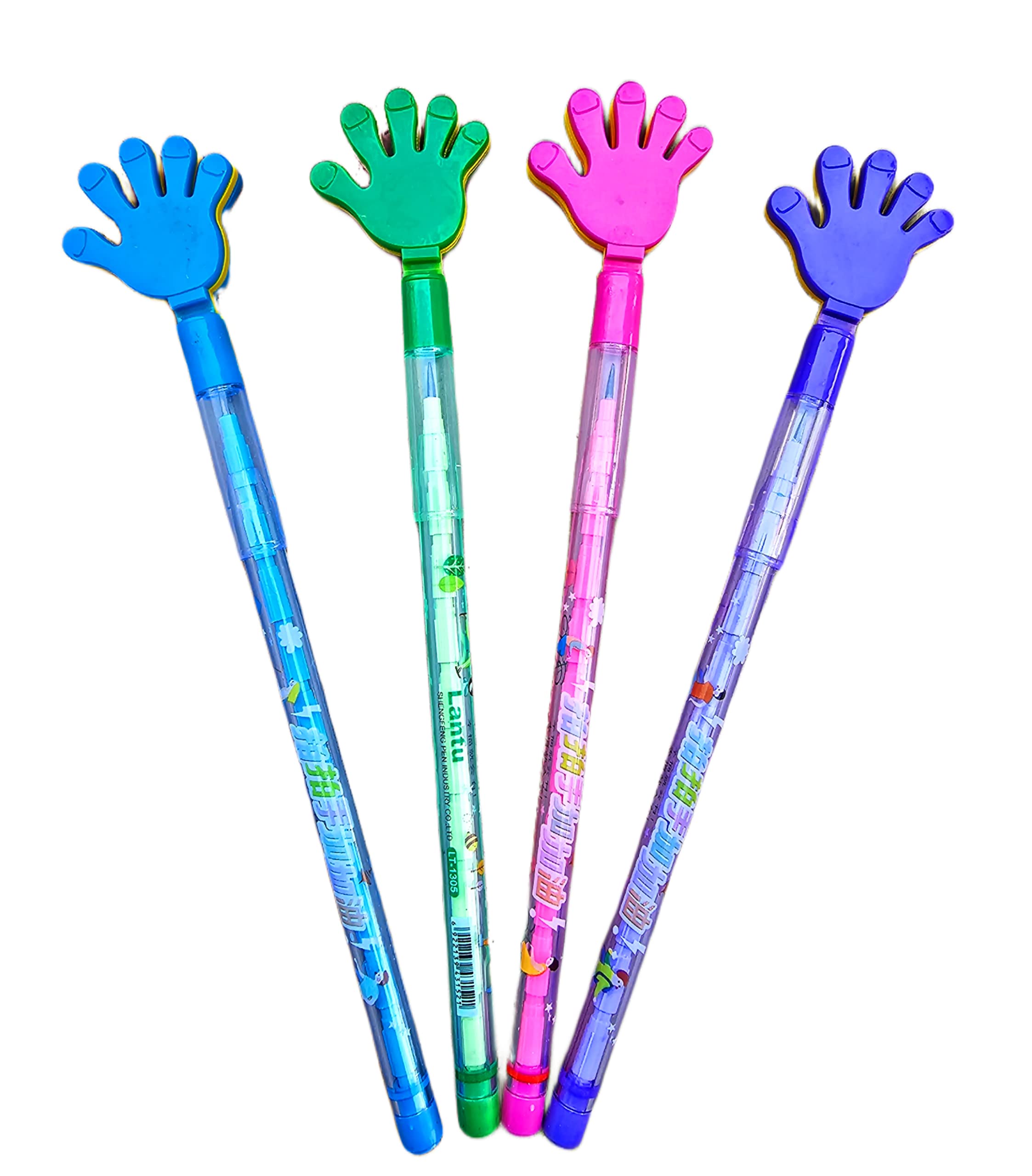 See full amazon price history chart for SSKR Pack of 4 Pcs Colorful Push-up Non-Sharpening Stacking Pencil for School Children Stationery Supplies Birthday Return Gifts for Kids (Clapping Hand) SSKR Pack of 4 Pcs Colorful Push-up Non-Sharpening Stacking Pencil for School Children Stationery Supplies Birthday Return Gifts for Kids (Clapping Hand) (B0C6FM3JGP) Amazon Price History, Amazon Price Tracker