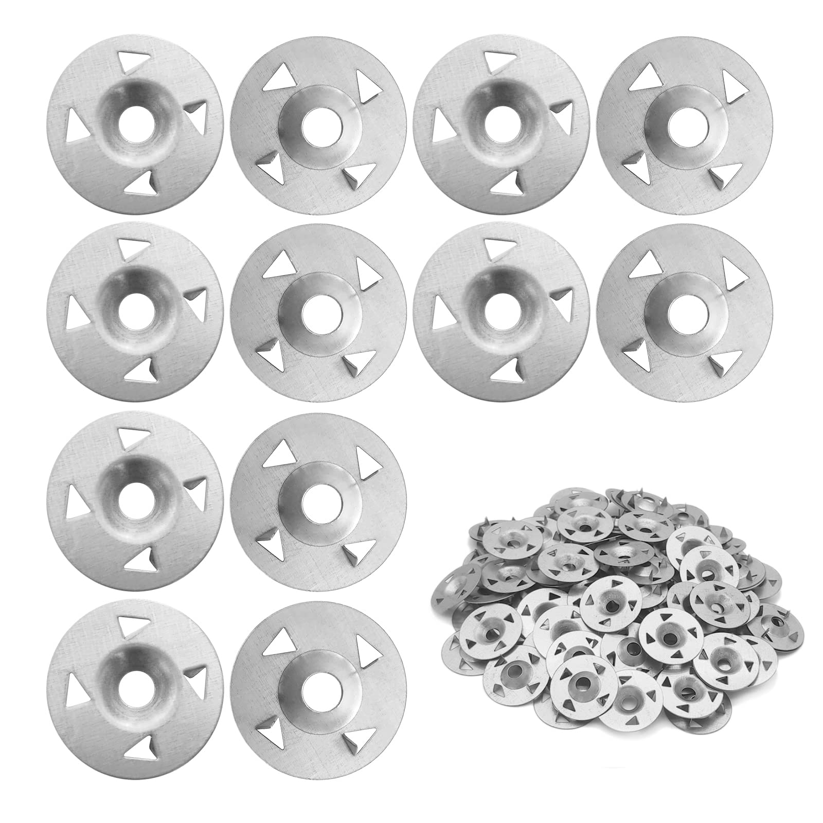 Buy 100 Pcs Board Washers Set，28mm Diamete Easy Insulation Washer， 4