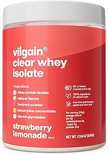 Vilgain Clear Whey Isolate (500 g) Strawberry Lemonade,