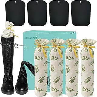 Boot Shapers for Tall Boots Women,Boot Trees Cedar Freshner,Inserts Boots Support for Women 100% Cedar Wooden Sachets Bags