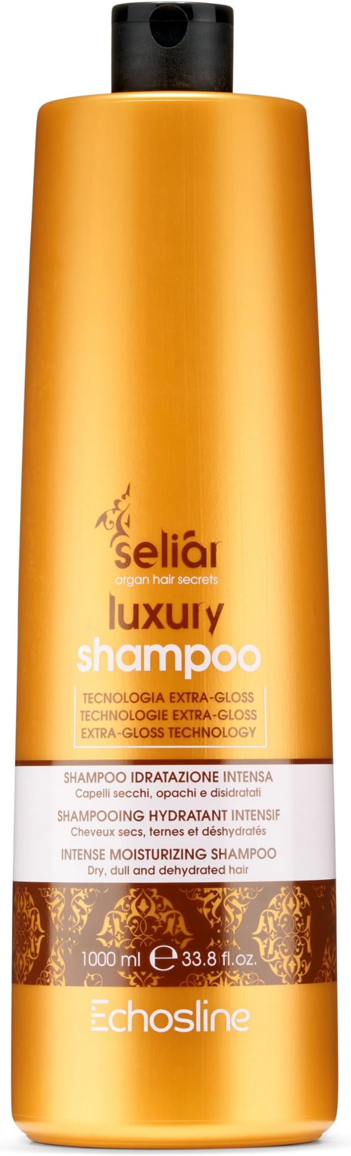 Echosline 1000 ml Echosline Intense Moisturising Shampoo Dry, Dull and Dehydrated Hair