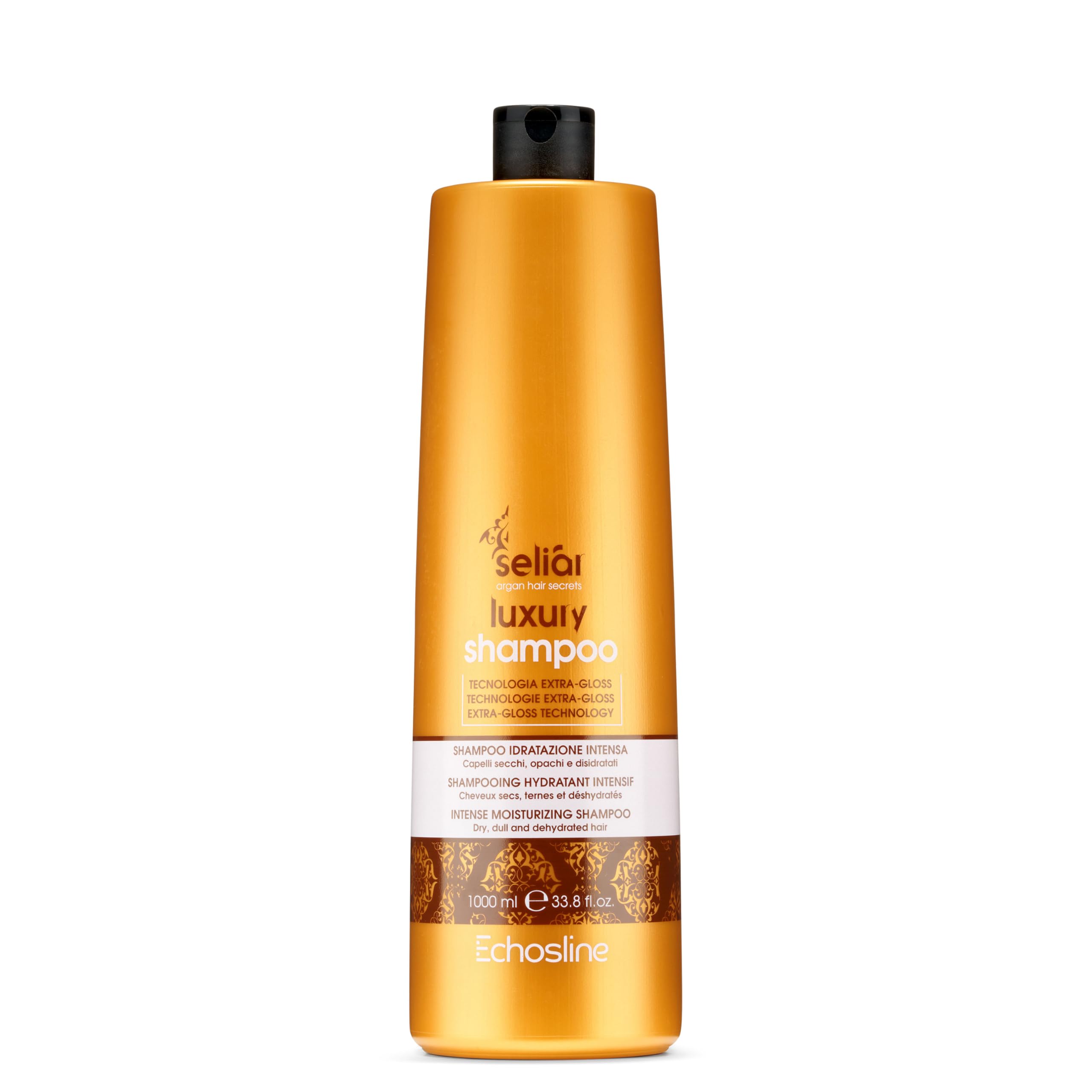 Echosline 1000 ml Echosline Intense Moisturizing Shampoo Dry, Dull And Dehydrated Hair