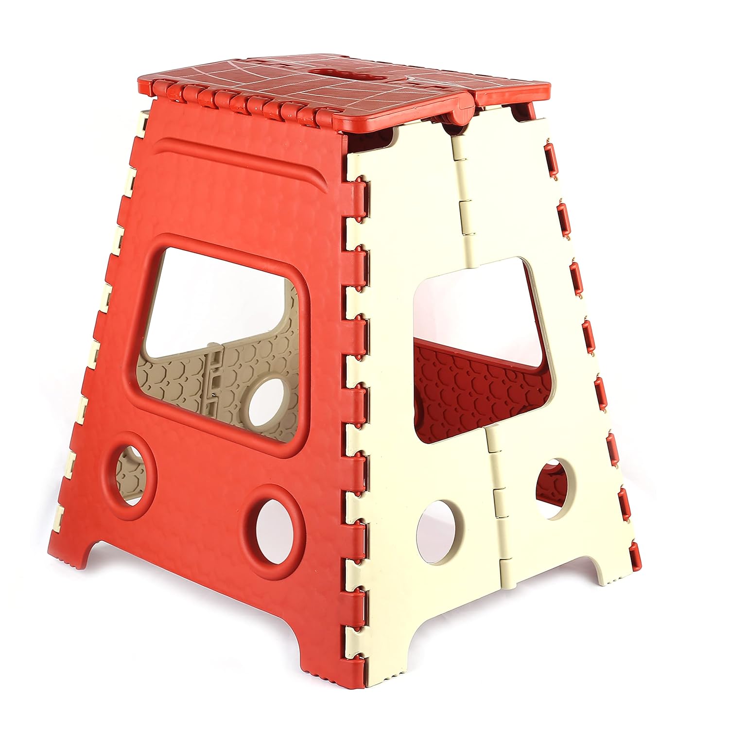 Buy LAFILLETTE Folding Step Stool 18 inch Height Premium Heavy Duty