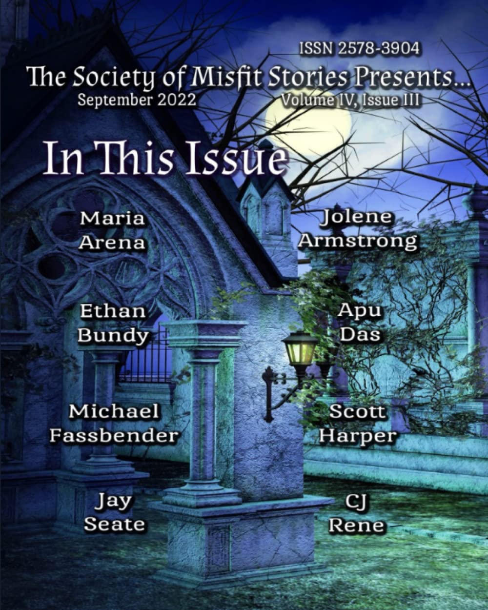 Cover of The Society of Misfit Stories Presents..., September 2022
