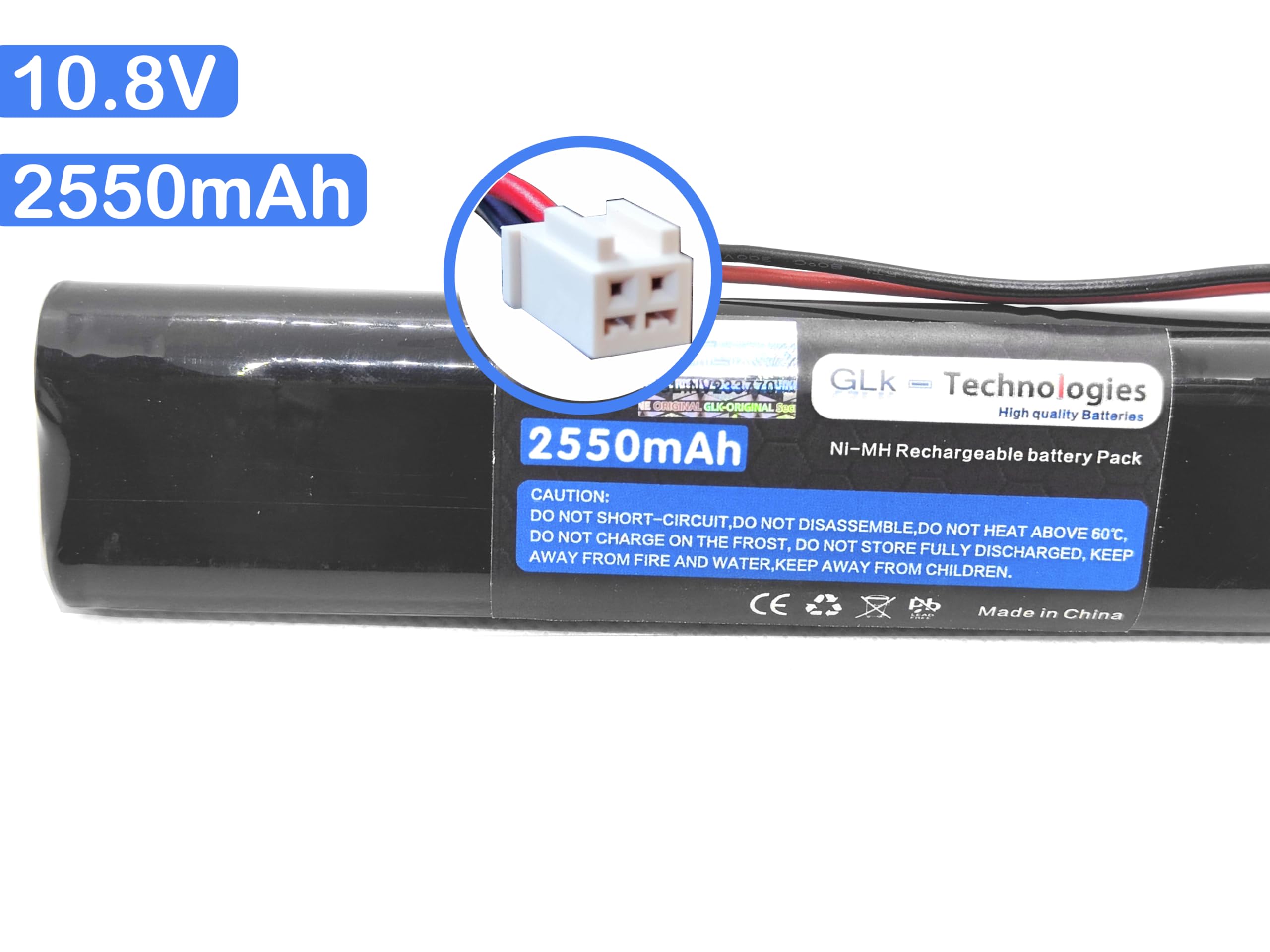 Batteria Per Velux Solarfenster 946933 Batteria NiMH Per Lucernari Solari Velux - 10,8V 2550mAh, Capacità Reale, Anno 2025 PRO Elik Robot - Foto 14