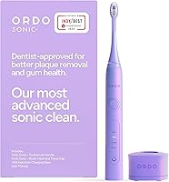 Vista 6 de ORDO Cepillo de dientes eléctrico Sonic+ para adultos, tecnología inteligente avanzada, 4 modos de cepillado, recarga rápida, cepillos de dientes