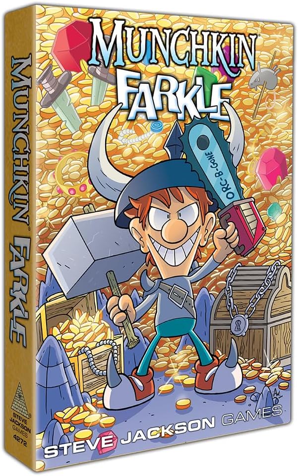 Steve Jackson Games Munchkin Farkle - 3 to 5 Players, Ages 14+