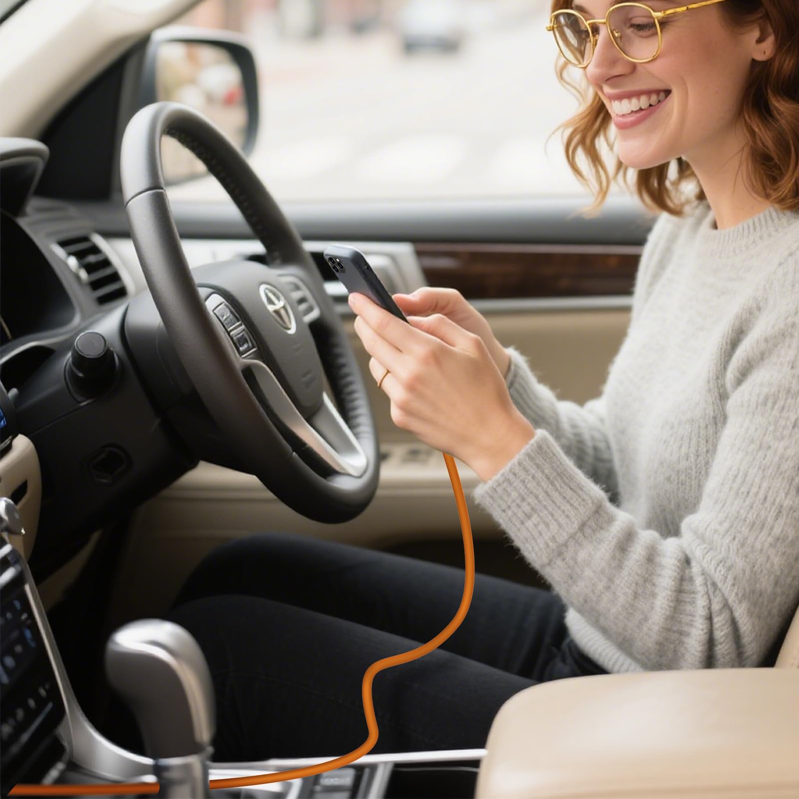 Hichain Paquete de 2 cables USB C a USB C, azul y naranja, 240 W, 6.5 pies, cable de carga rápida USB C, de silicona, impermeable, tipo C, cable de carga de sincronización de datos para teléfono