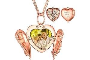Supcare Photo Locket Necklace: A Cherished Keepsake for Honoring Departed Loved Ones