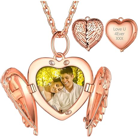 Supcare Photo Locket Necklace: A Cherished Keepsake for Honoring Departed Loved Ones