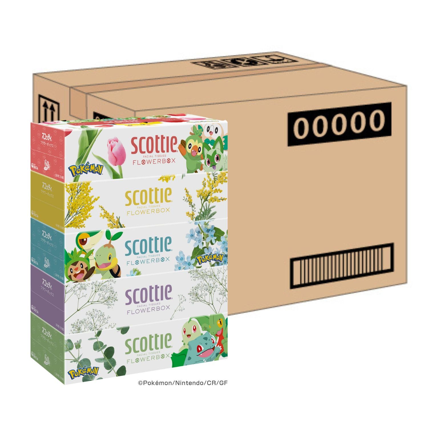 Amazon.co.jp: 【ケース販売】 スコッティ フラワーボックス 長持ち