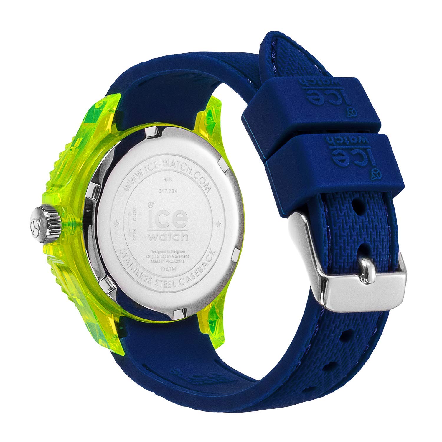Ice-Watch - ICE cartoon Spaceship - Niebieski zegarek chłopięcy z silikonowym paskiem - 017734 (Small)