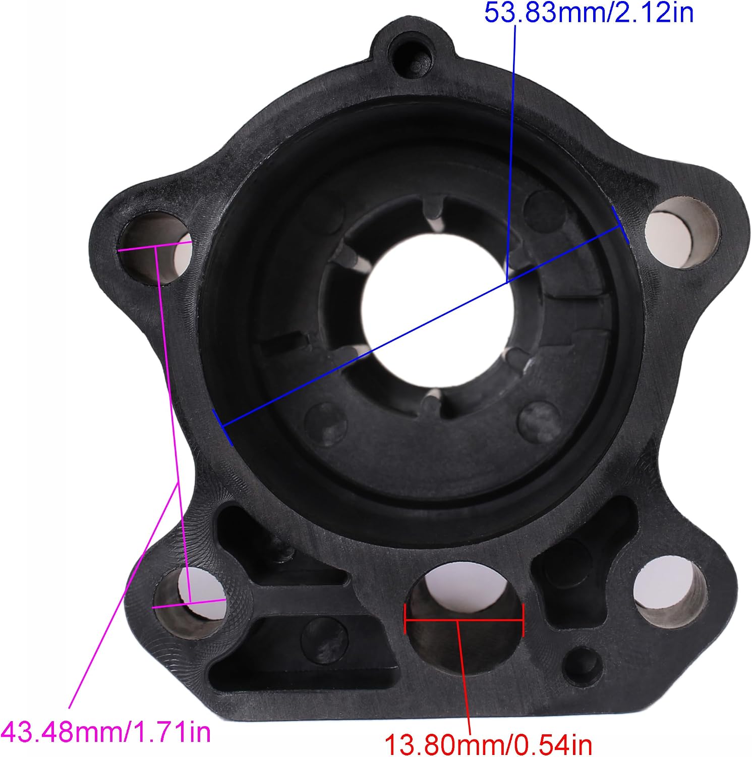 SouthMarine Outboard Engine 688-44311-01 Water Pump Housing for Yamaha 70HP 75HP 80HP 90HP 115HP Boat Motor, fit Sierra 18-3171