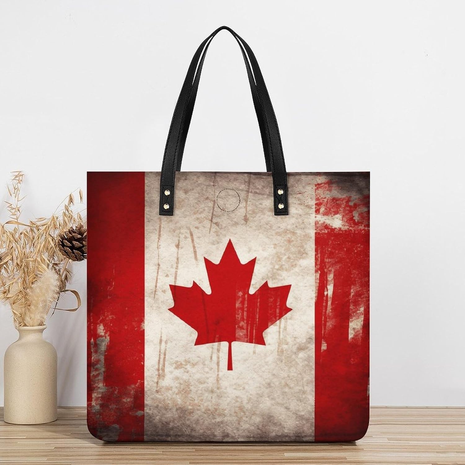 PU Leather Tote Bag for Women Fashion Large Capacity Shoulder Bags image 3