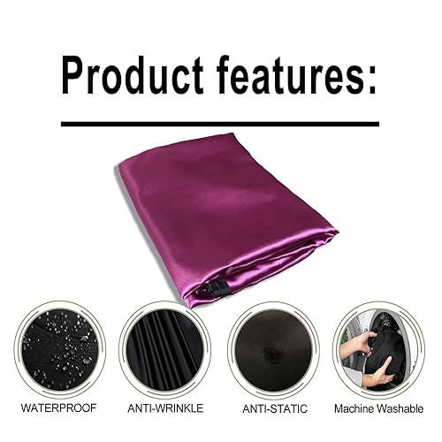 Miniatura 5 de Pelocapa Capas de peluquería para clientes, capa de tinte para el cabello con ganchos elásticos, impermeable, para corte de pelo, cabo de peluquería