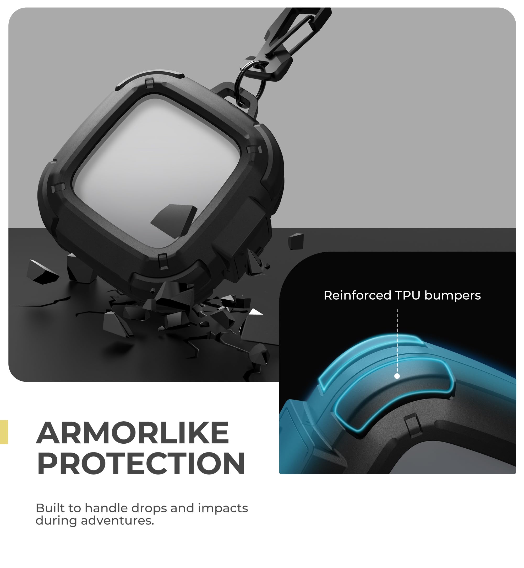 Amazon.com: Dexnor for SHOKZ OpenFit Air Case with Drop-Proof Lock