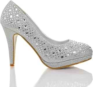 靴 GLITTER FRINGE PUMPS Rhinestone Fringe Pumps – Shop Style Shark