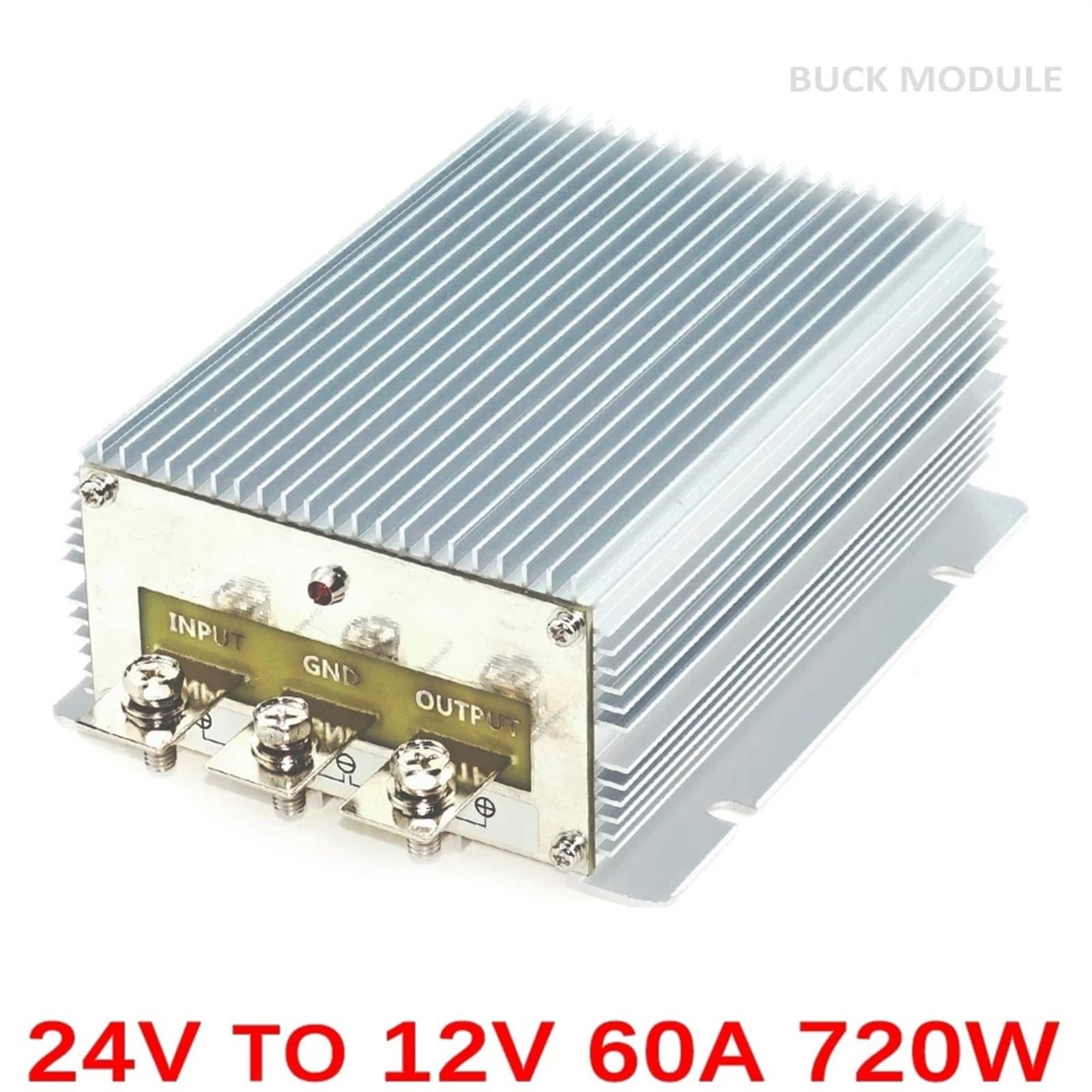 Konwerter energii słonecznej do samochodu 24V na 12V 50A 60A 60A 60W regulator napięcia DC-DC Step Down (24V to 12V 50A)