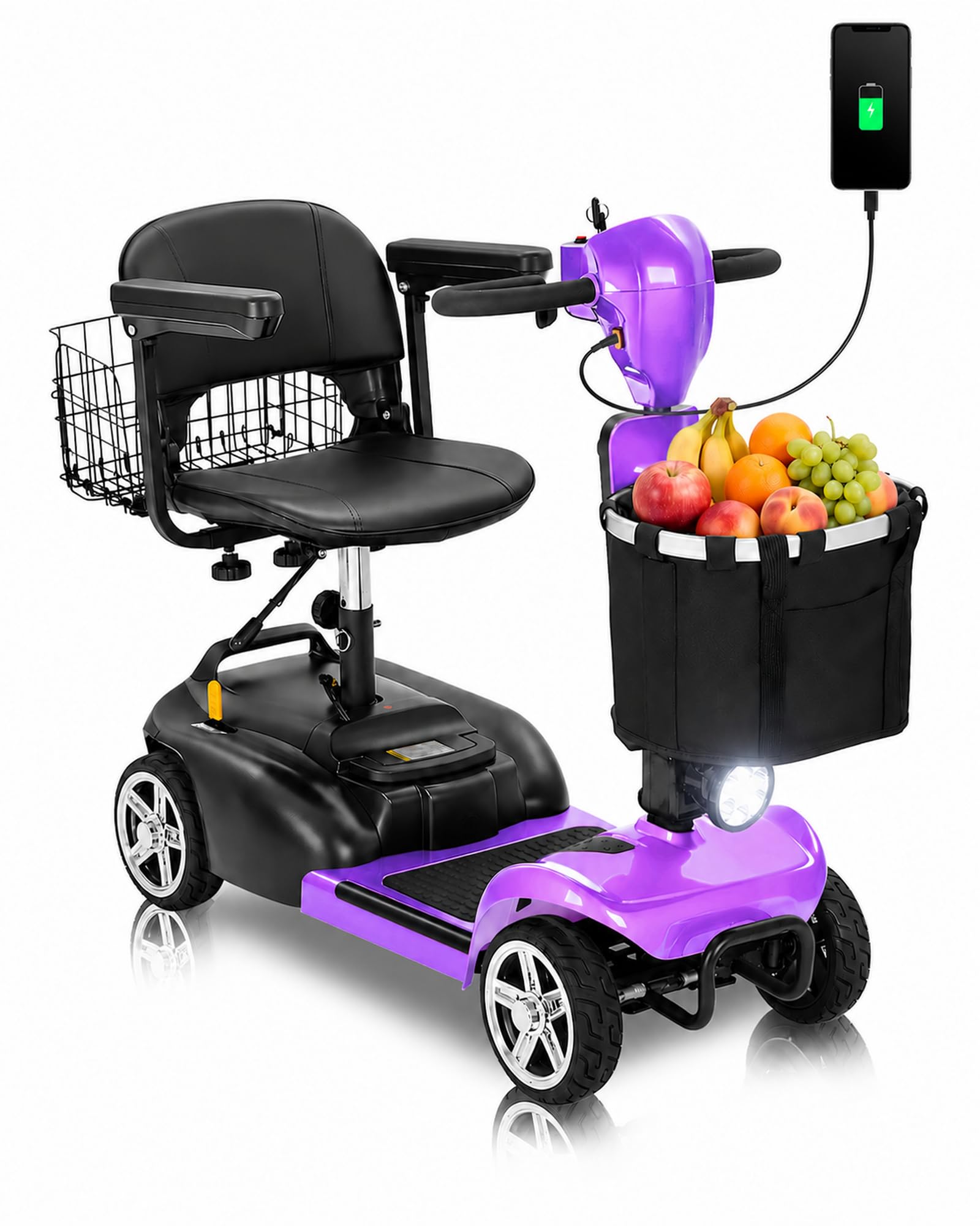 Ecomobi MS02 4-Wheel Foldable Scooter