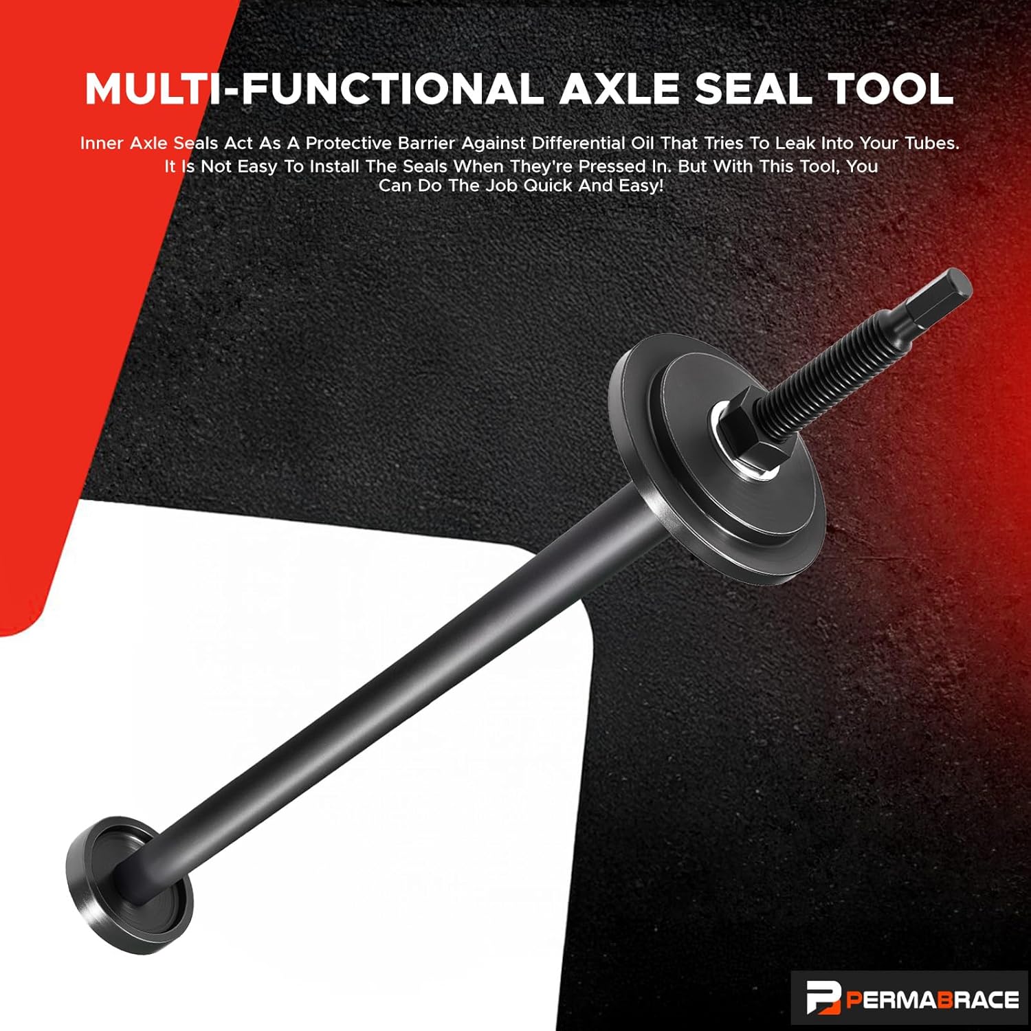 Replace for 5041A Front Axle Seal Installer Tool 5041 for Dana 44, Compatible with Chrysler Dodge Jeep Ram, Replacement for 5041A-3