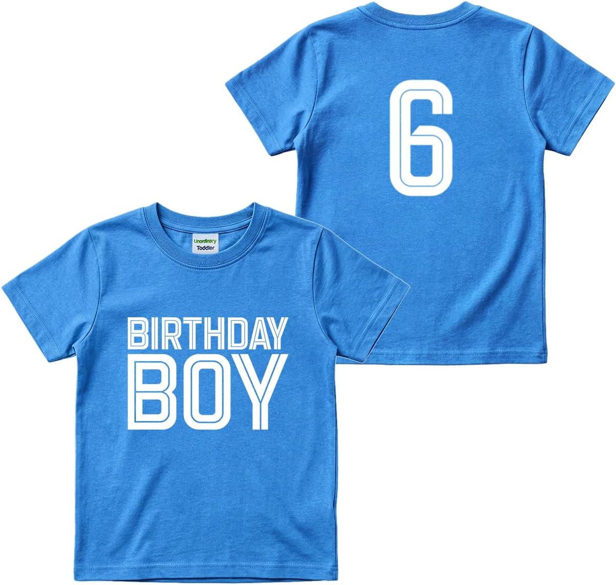 Birthday boy Shirt Toddler Boys Outfit First Happy 12m 2t 3t 4 Year Old 5 Kids 6th Number Printed T-Shirt