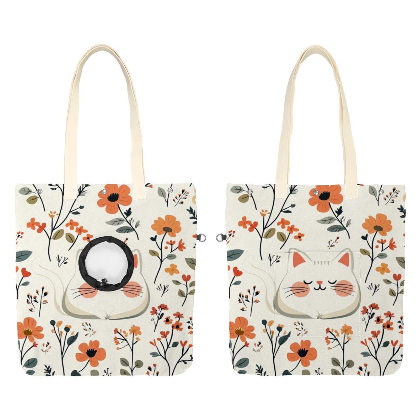 Bolsa de transporte portátil de lona para evitar el estrés de tu perro