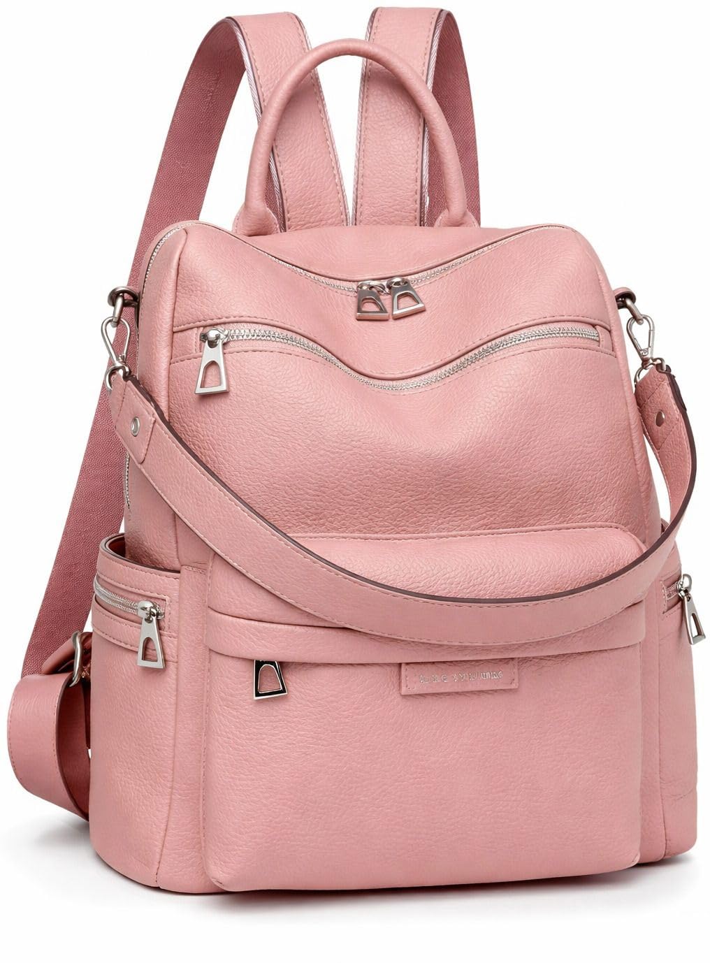 jaisom Stylish Women's Fashion Backpack Purses Multipurpose Design Handbags and Shoulder Bag (Buzz Peach-.,_BZ)-picture-24