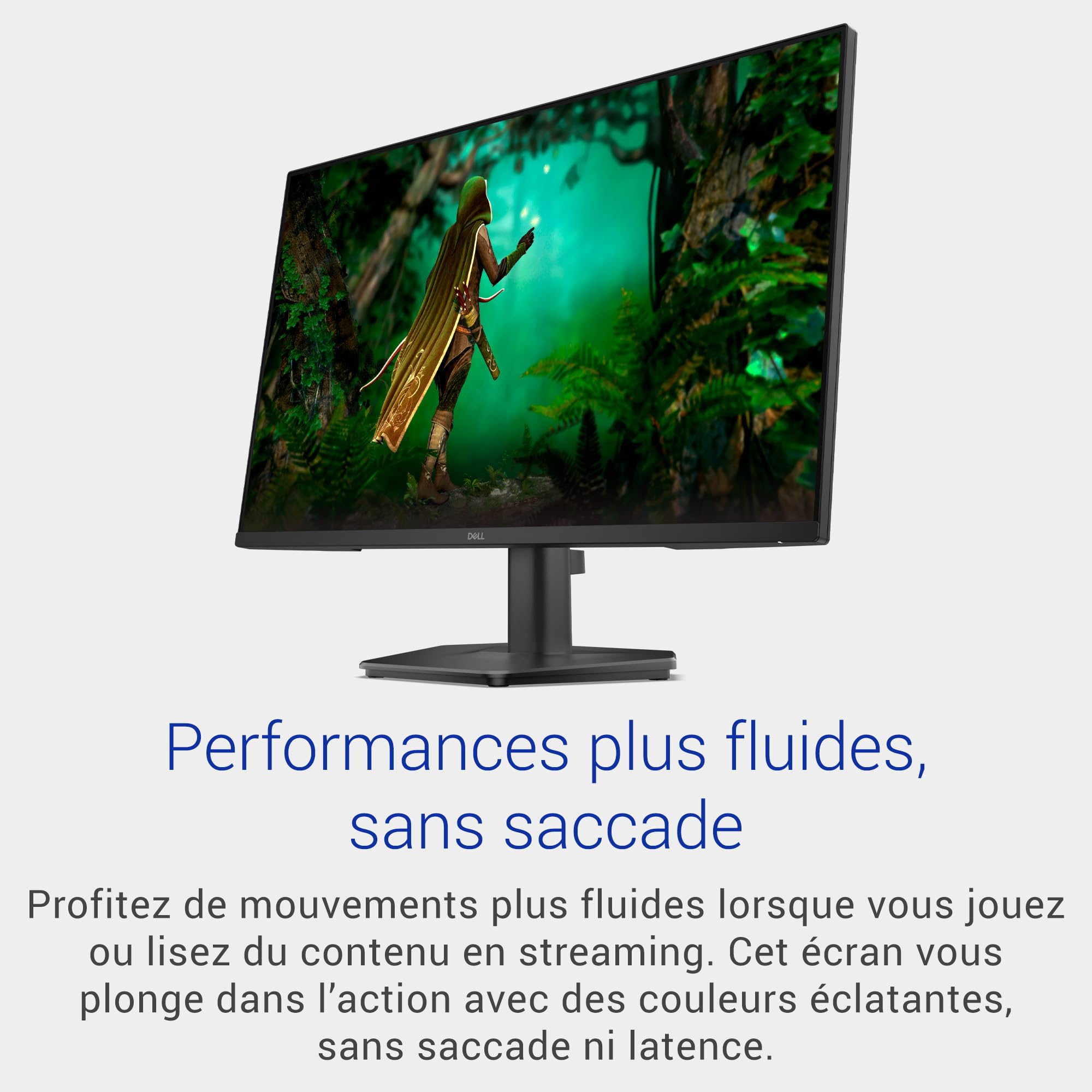 Dell 27 Écran PC Gaming - SE2725HG, Full HD (1920x1080), 200Hz, Fast IPS, 1ms, AMD FreeSync Premium, 99% sRGB, VESA (100x100mm), DisplayPort, 2 HDMI, Garantie 3 Ans, Noir