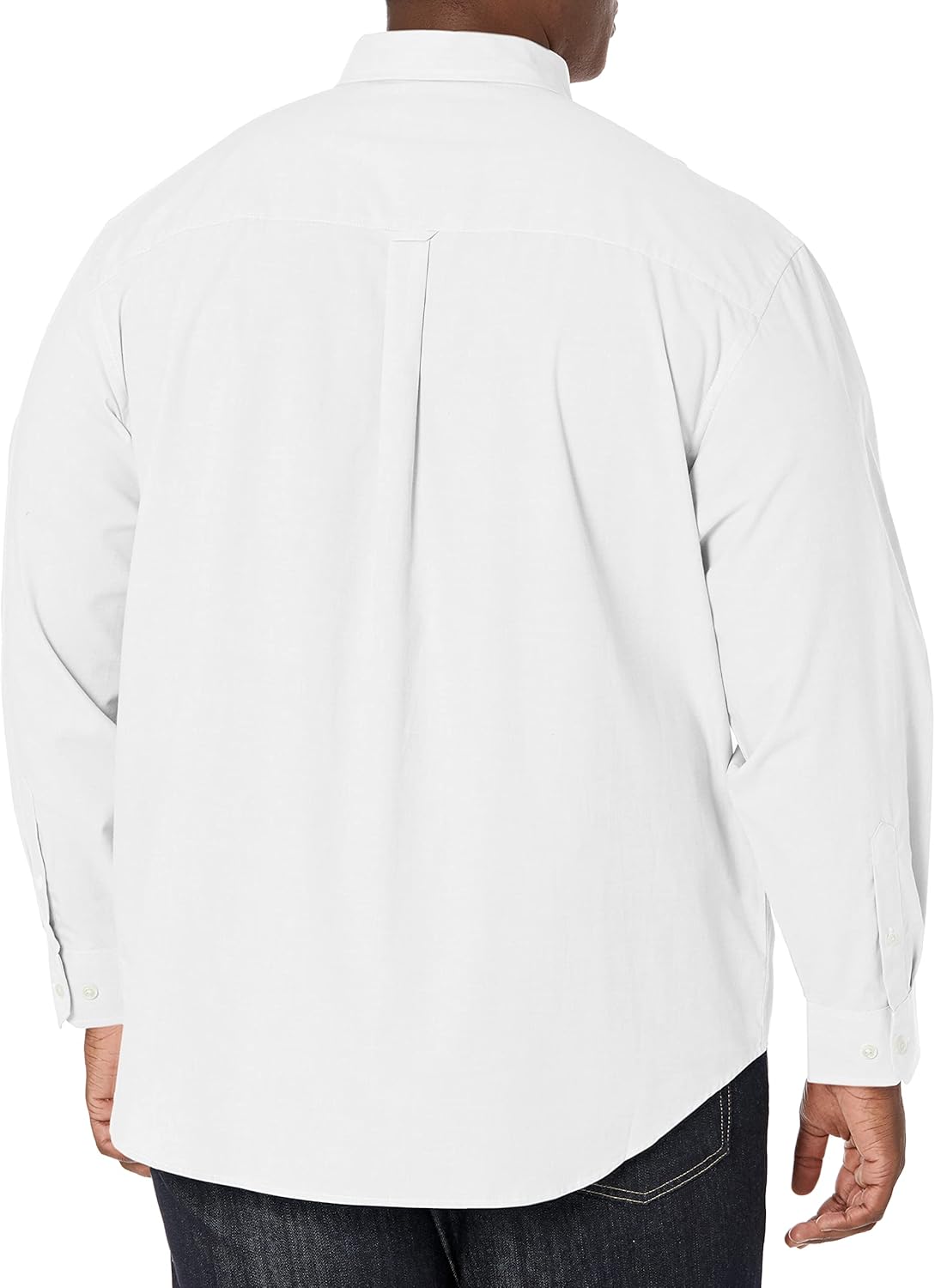 Izod Men's Big and Tall Button Down Long Sleeve Stretch Performance Solid Shirt - Image 4