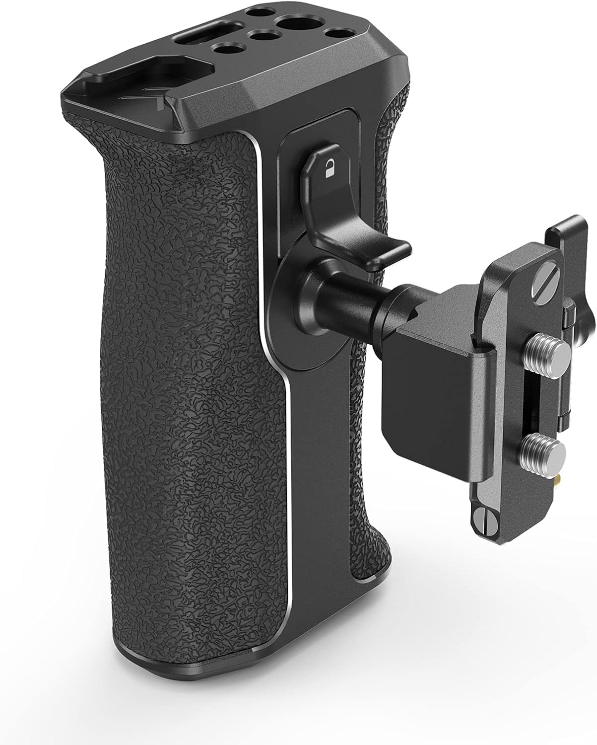 SmallRig Push-Button Rotating NATO Handle, Quick Release Handgrip for DLSR Camera Cage Kit, w/Built-in NATO Rail, Left Side - 3260 - Image 9