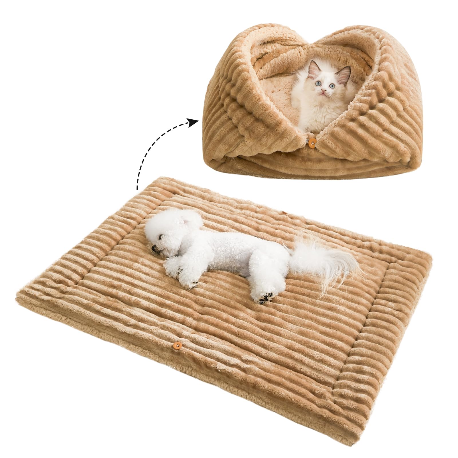 Jiupety Manta para gatos para interiores, XL