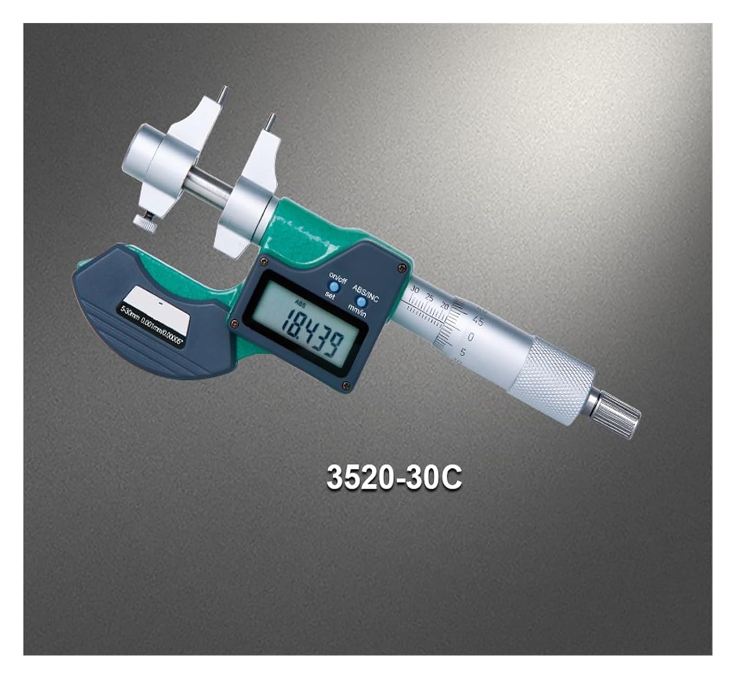 British Digital Display Internal Micrometer 5-30mm 25-50mm 50-75mm 75-100mm.(3520-50C)