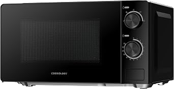 Cookology 20L Freestanding Microwave - 700W - 24.5cm Turntable - Black